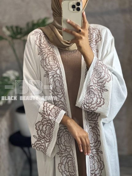 Abaya B CY – Premium CY Fabric Embroidery Abaya